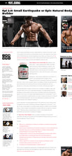 Natural Anabolic, Muscle Building, Natural Muscle Builder, epi 2.0, epi 20, increase muscle hardness, muscle recovery, increase strength, fat burner, lean mass, muscle endurance, vital alchemy